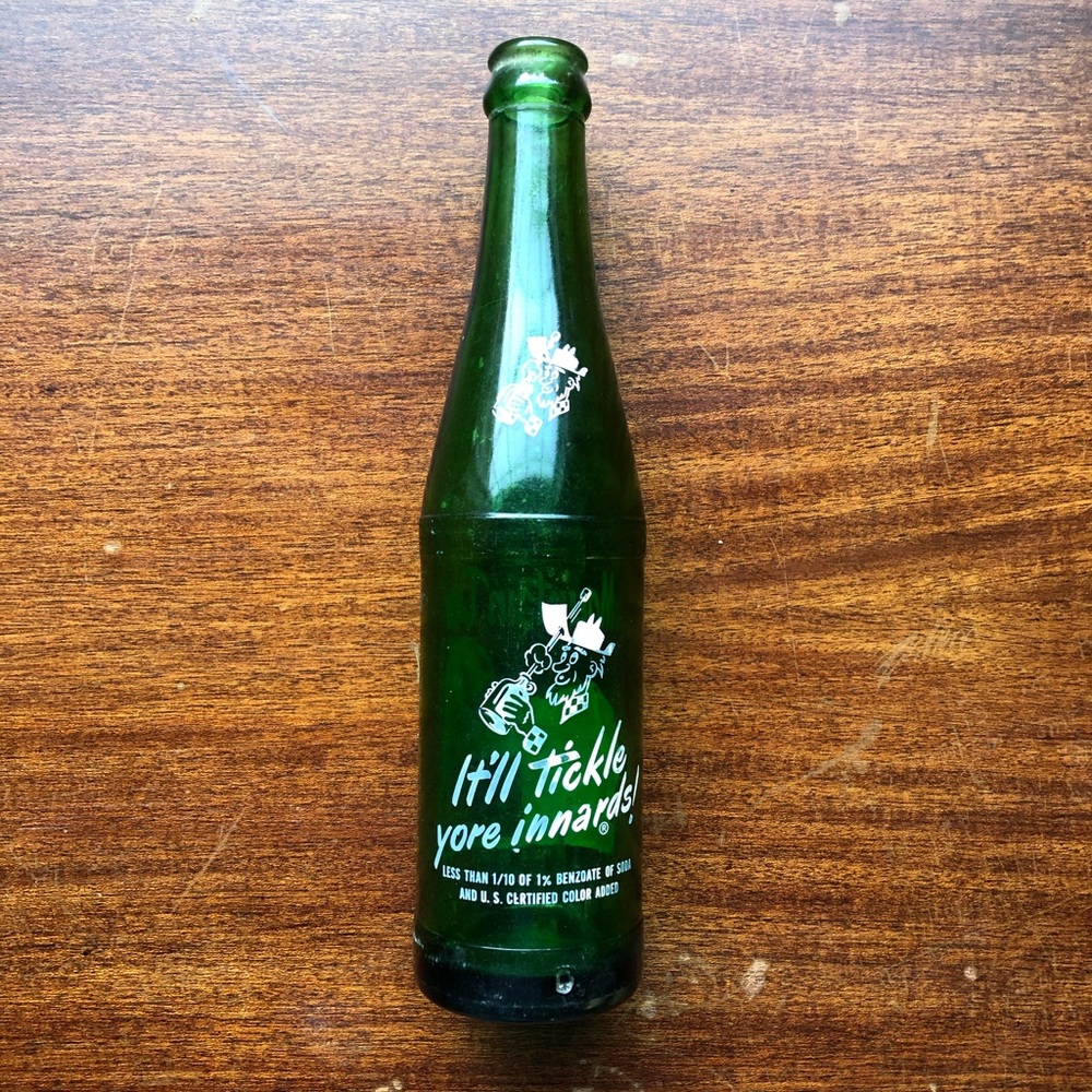 Vintage Mountain Dew Bottle